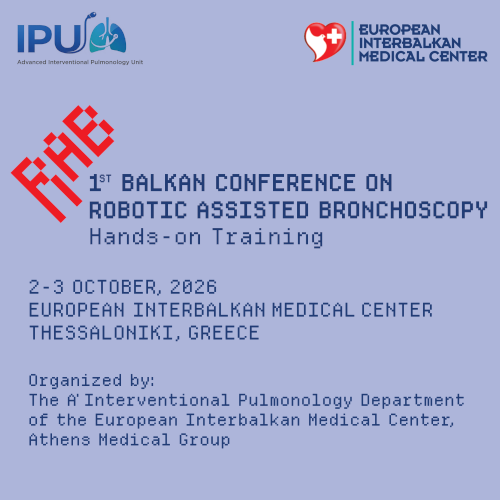 1st Balkan Conference on Robotic Assisted Bronchoscopy